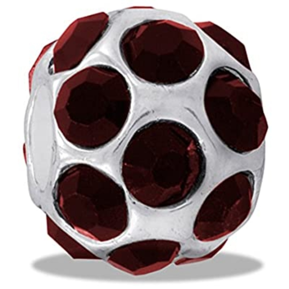 Davinci Beads Red Ball Charm NEW